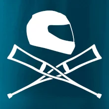 Cestná helma / barle