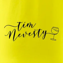 Tím nevesty červené víno
