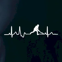 Pozemný hokej ekg - hráč / hračka