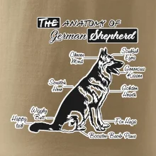 Nemecký ovčiak - Anatómia