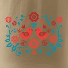 folklór - dva červené vtáčiky folklór - dva červené vtáčiky