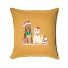 Veselé vianoce - pes, škrečok a mačka