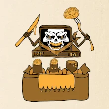 Mozkožrút - televízia (Pecka design)