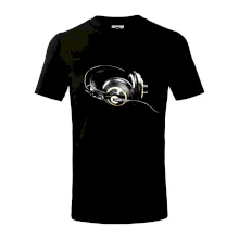 DJ sluchátka zlatá DJ sluchátka zlatá