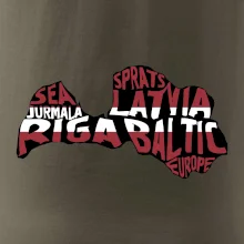 Mapy - názvy miest - Lotyšsko