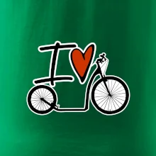 I love kolobežka veľké a malé koleso I love kolobežka veľké a malé koleso