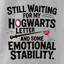 Still waiting for my Hogwarts letter and some emotional stability
