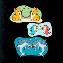 Prejav lásky zvieratá