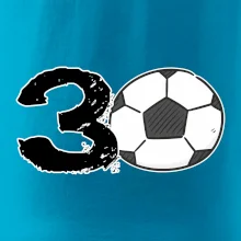 Futbal okrúhle narodeniny 30