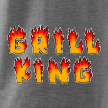 Grill King ohnivý nápis
