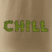 Konopi nápis chill