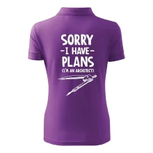 Sorry I have plans - architect