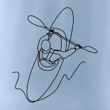 Kajak zhora jedným ťahom Kajak zhora jedným ťahom