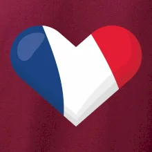 Francúzska vlajka srdca