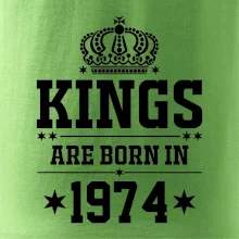 Kings are born in 1974