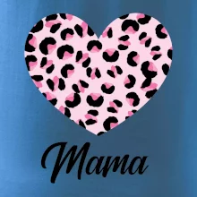 Srdce růžové - mama (Pecka Design)