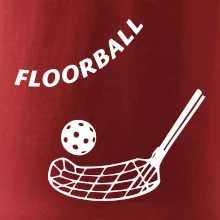 Floorball nápis šikmo