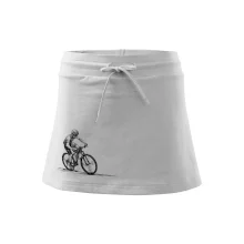 MTB kreslený cyklista MTB kreslený cyklista