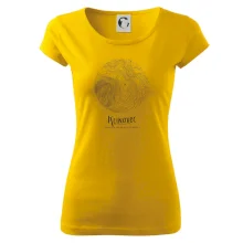 Klínovec - vrstevnice v kruhu