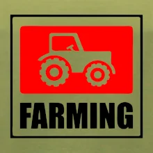 Farming traktor logo