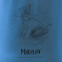 Mikulov - vrstevnice v kruhu