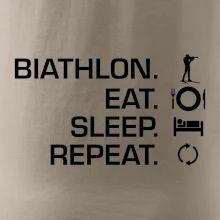 Biathlon Eat Sleep Repeat