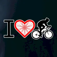 I love cycles výplet I love cycles výplet