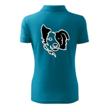 Border kólia obrys hlavy