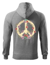 Peace symbol pieskový