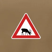 Dopravná značka - Pozor žreb