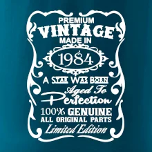 Vintage Etiketa - 1984