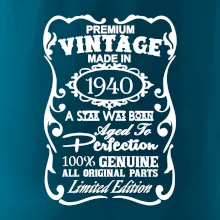 Vintage Etiketa - 1940