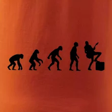 Evolúcia gitarista - noha na kombe