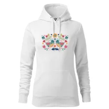 Folklór - dva farebné vtáčiky