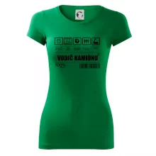 Čiarový kód - Vodič kamiónu Čiarový kód - Vodič kamiónu