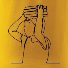 Študent a kniha jedným ťahom