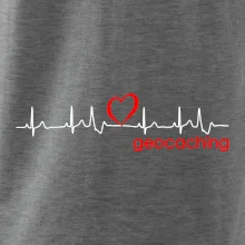 Moje srdce bije pre Geocaching -Text