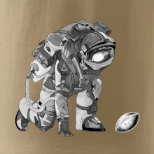 Americký futbal astronaut