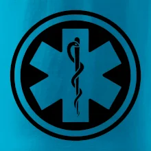 Rescue logo samostatné guľaté