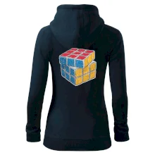 Rubikova kocka kreslená