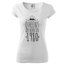 Queens are born in 1980