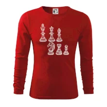 Šachové figúrky kreslené