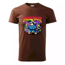 Mýval - masked bandit graffiti