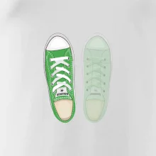 Párové topánky - zelené