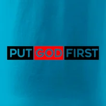 Put God first obdĺžnik