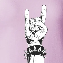 Rock ruka s náramkom