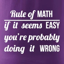 Rule of math