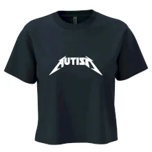 Autism rock nápis