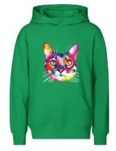 Mačka dúhová hlava