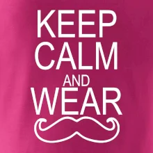 Keep calm and wear mustache Keep calm and wear mustache
